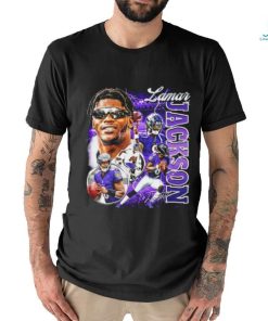 Lamar Jackson 8 Baltimore Ravens signature shirt