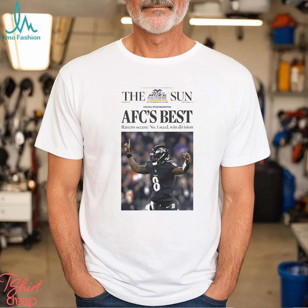 Lamar Jackson Afc’s Best Ravens Secure No1 Shirt Lamar Jackson Afc’s Best Ravens Secure No1 Shirt