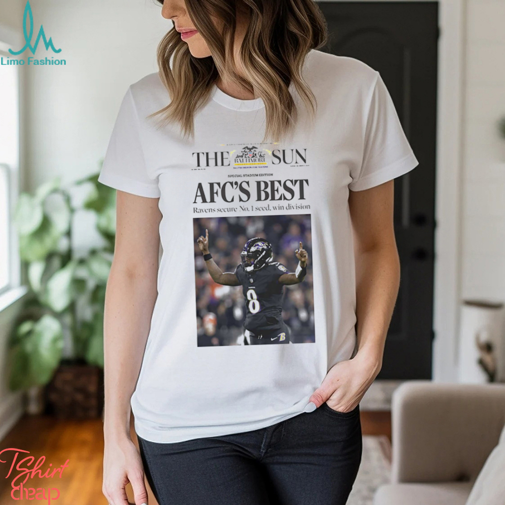 Lamar Jackson Afc’s Best Ravens Secure No1 Shirt Lamar Jackson Afc’s Best Ravens Secure No1 Shirt