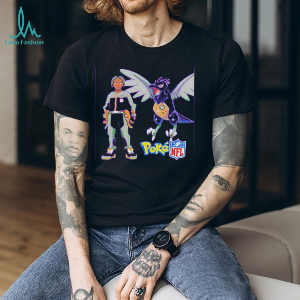 Lamar Jackson Baltimore Ravens Corviknight Shirt Lamar Jackson Baltimore Ravens Corviknight Shirt