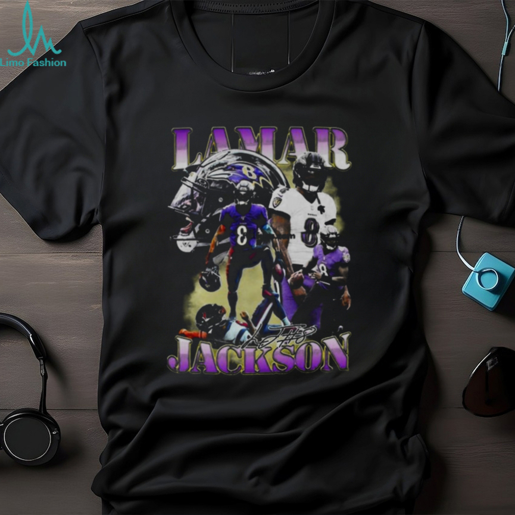 Lamar Jackson Baltimore Ravens Football Signature Vintage 2024 Shirt Lamar Jackson Baltimore Ravens Football Signature Vintage 2024 Shirt