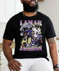 Lamar Jackson Baltimore Ravens Football Signature Vintage 2024 shirt