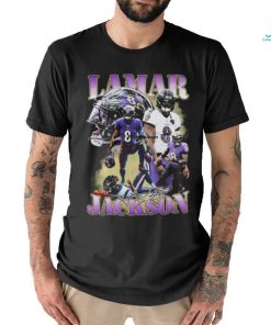 Lamar Jackson Baltimore Ravens Football Signature Vintage 2024 shirt