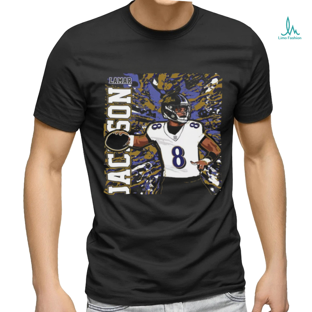 Lamar Jackson Ravens Football Fanart T Shirt Lamar Jackson Ravens Football Fanart T Shirt