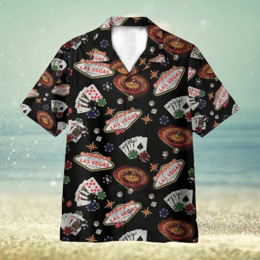 Las Vegas Gambling AOP Hawaiian Shirt Aloha Summer Lover Gift Shirt CQG