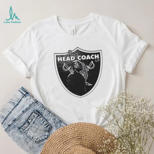 Las Vegas Raiders Antonio Pierce coach our head coach logo shirt