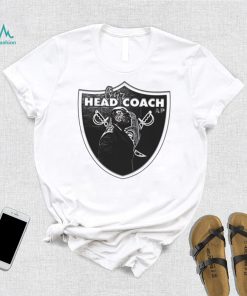 Las Vegas Raiders Antonio Pierce coach our head coach logo shirt