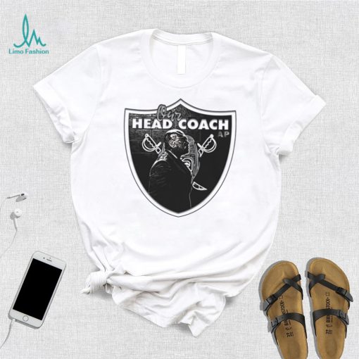 Las Vegas Raiders Antonio Pierce coach our head coach logo shirt