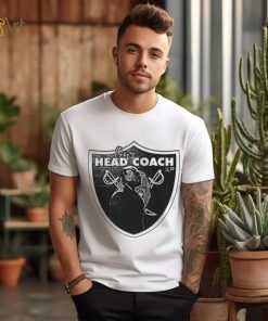 Las Vegas Raiders Antonio Pierce coach our head coach logo shirt