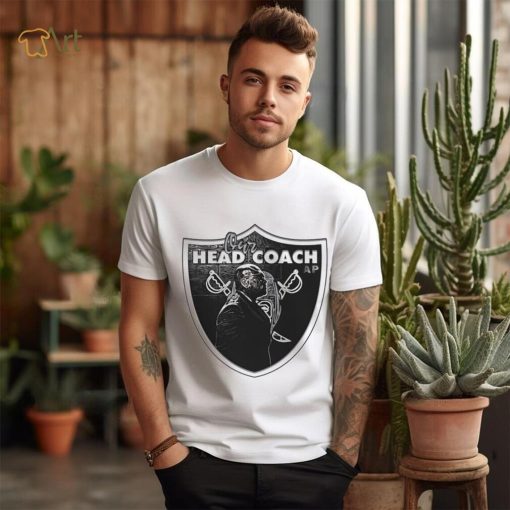 Las Vegas Raiders Antonio Pierce coach our head coach logo shirt
