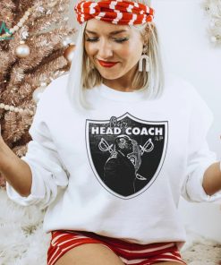 Las Vegas Raiders Antonio Pierce coach our head coach logo shirt