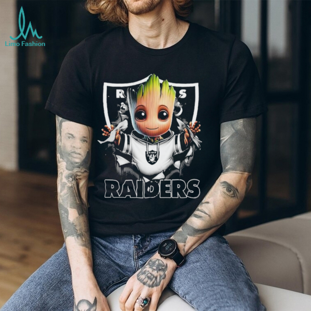 Las Vegas Raiders Baby Groot Blood Inside Me Shirt Las Vegas Raiders Baby Groot Blood Inside Me Shirt