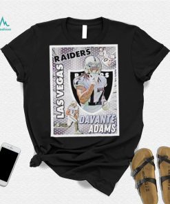 Las Vegas Raiders Davante Adams card shirt