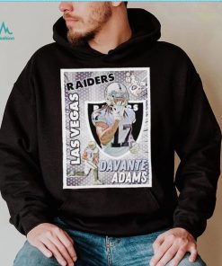 Las Vegas Raiders Davante Adams card shirt