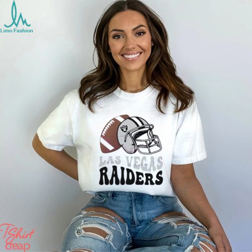 Las Vegas Raiders Football Helmet Shirt