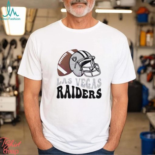 Las Vegas Raiders Football Helmet Shirt