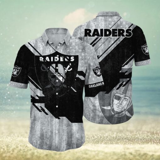 Las Vegas Raiders NFL Football Hawaiian Shirt For Fans Men And Women Gift Aloha Beach