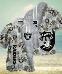 Las Vegas Raiders NFL Team Football Button Down Hawaiian Shirt For Fans Men And Women Gift Aloha Beach