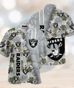 Las Vegas Raiders NFL Team Football Button Down Hawaiian Shirt For Fans Men And Women Gift Aloha Beach