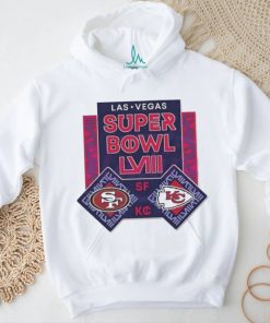 Las Vegas Super Bowl LVIII 49ers vs Chiefs Football Shirt