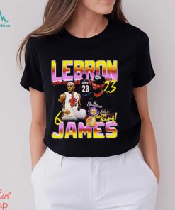 LeBron James 23 the King Los Angeles Lakers Basketball shirt