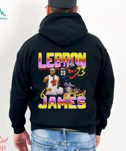 LeBron James 23 the King Los Angeles Lakers Basketball shirt