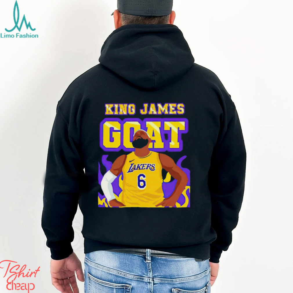 LeBron James Goat Los Angeles Lakers shirt LeBron James Goat Los Angeles Lakers shirt