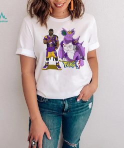 LeBron James Los Angeles Lakers Nidoking PokexBasketball shirt