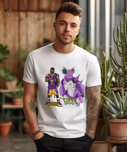 LeBron James Los Angeles Lakers Nidoking PokexBasketball shirt