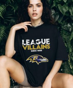 League Villains Since 1996 Baltimore Ravens NFL Long Sleeve T Shirt