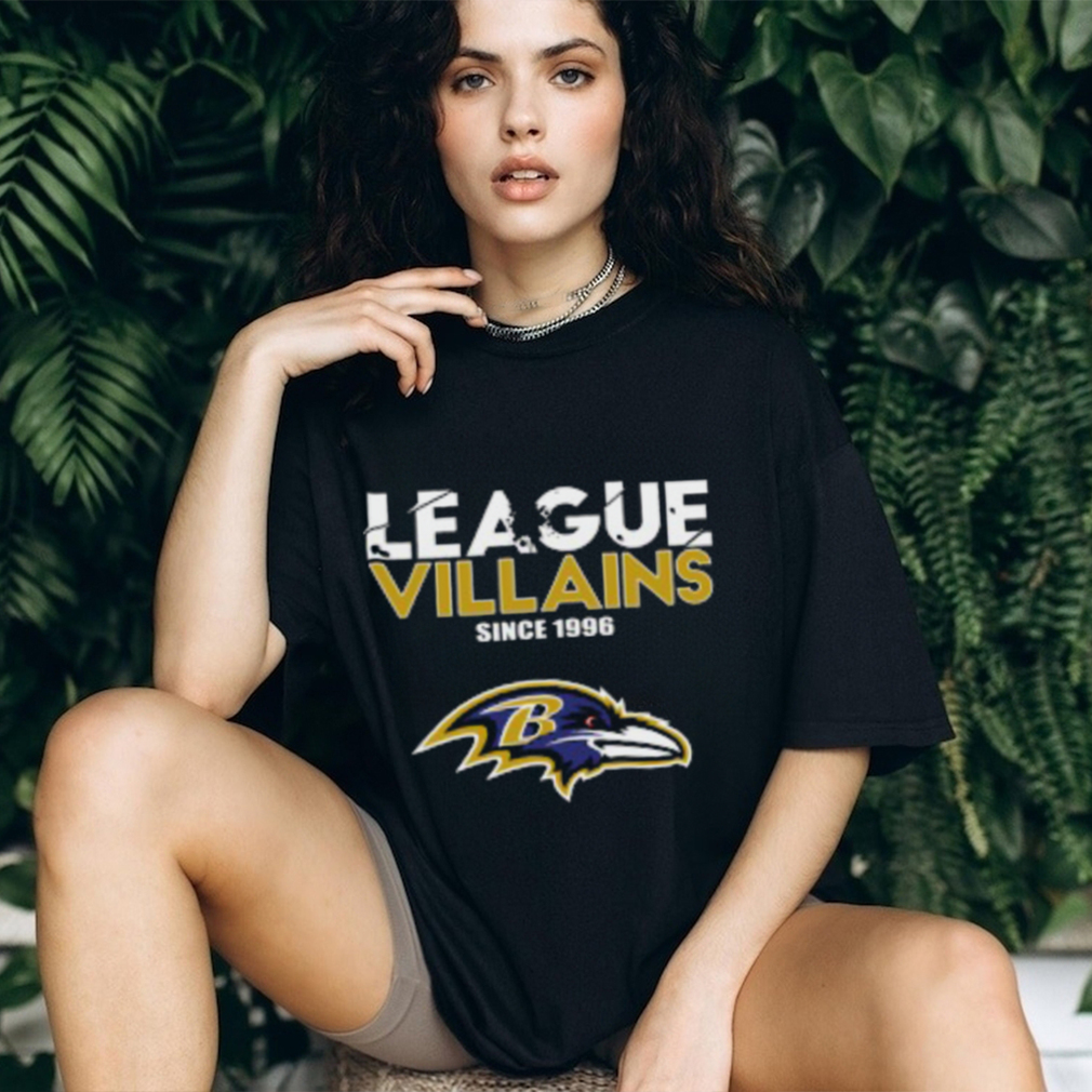 League Villains Since 1996 Baltimore Ravens NFL Long Sleeve T Shirt League Villains Since 1996 Baltimore Ravens NFL Long Sleeve T Shirt