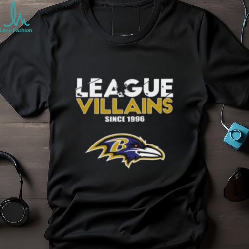 League Villains Since 1996 Baltimore Ravens NFL Long Sleeve T Shirt
