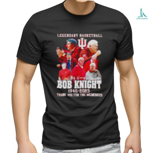 Legendary Basketball Bob Knight 1940 2023 Thank You T Shirt   Copy