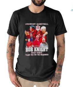 Legendary Basketball Bob Knight 1940 2023 Thank You T Shirt Copy