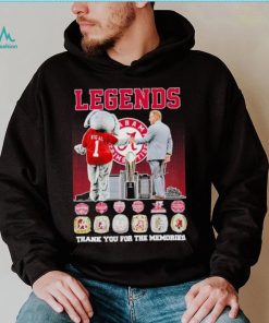 Legends Big AL and Nick Saban thank you for the memories shirt
