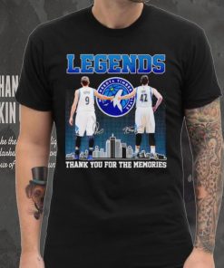 Legends Ricky Rubio Kevin Love thank you for the memories shirt