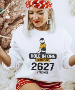 Legenjerry Pocket Hole In One Challenge 2627 Strokes t shirt