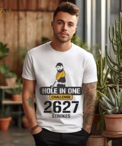 Legenjerry Pocket Hole In One Challenge 2627 Strokes t shirt