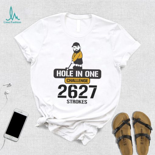 Legenjerry Pocket Hole In One Challenge 2627 Strokes t shirt