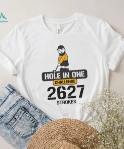 Legenjerry Pocket Hole In One Challenge 2627 Strokes t shirt