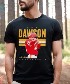 Len Dawson Kansas City Chiefs signature shirt