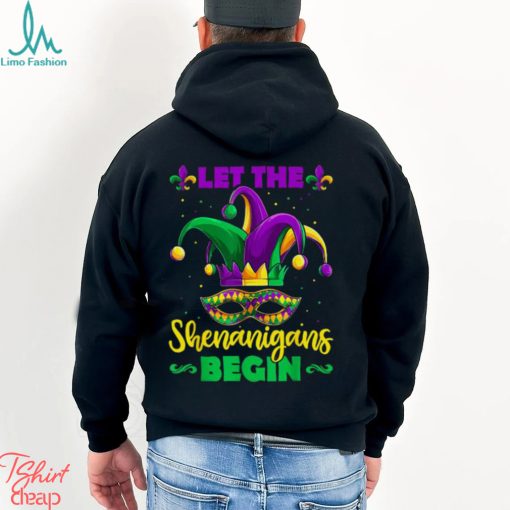 Let The Shenanigans Begin Mardi Gras 2024 Shirt
