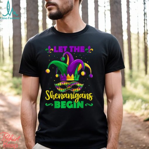 Let The Shenanigans Begin Mardi Gras 2024 Shirt