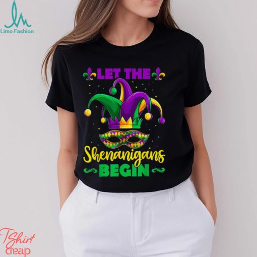 Let The Shenanigans Begin Mardi Gras 2024 Shirt