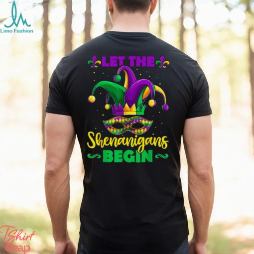 Let The Shenanigans Begin Mardi Gras 2024 Shirt