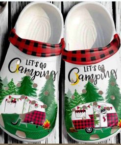 Lets Go Camping Outdoor Crocs