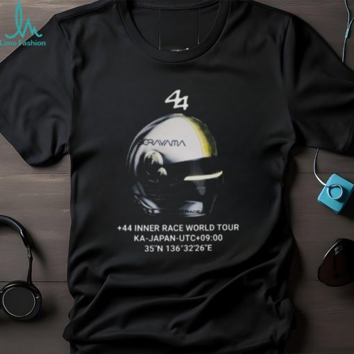 Lewis Hamilton +44 The Inner Race World Tour Suzuka Japan Shirt