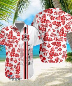 Leyton Orient Logo Tropical Hawaiian Shirt Beautiful Patterns