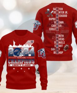 Liberty Flames 2024 Fiesta Bowl Champions Hoodie T Shirt