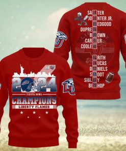 Liberty Flames 2024 Fiesta Bowl Champions Hoodie T Shirt